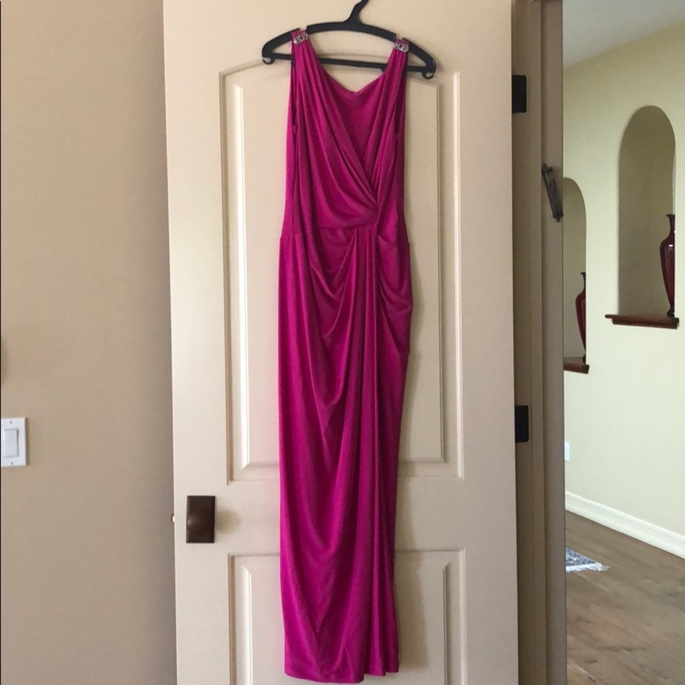 Ralph Lauren pink gown